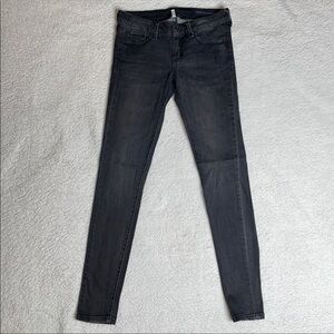 Special A Jeans Denim Black Stretch Skinny Size 3